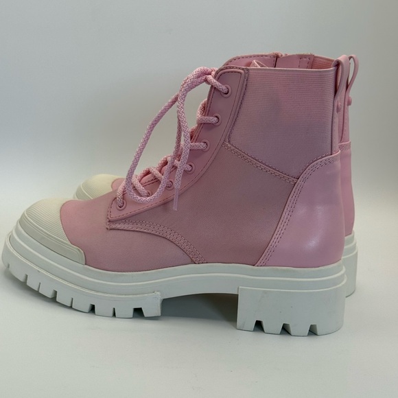 ALDO Charline Chunky-Soled Woven Combat Boots Size 9 - Picture 7 of 15